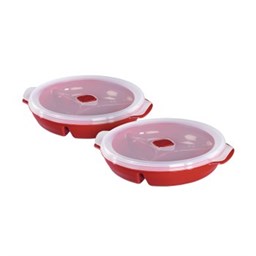 Zeige Details für Mikrowellenteller-Set, 2-teilig Bild von Mikrowellenteller-Set, 2-teilig