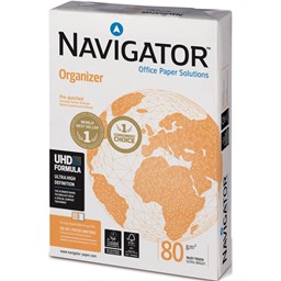Zeige Details für Navigator Kopierpapier Organizer 82479A80S DIN A4 ws 500 Bl./Pack. Bild von Navigator Kopierpapier Organizer 82479A80S DIN A4 ws 500 Bl./Pack.
