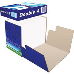 Bild von Double A Kopierpapier DIN A4, 80g/m², weiß, Karton mit 2.500 Blatt ungeriest
