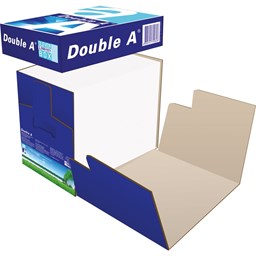 Zeige Details für Double A Kopierpapier DIN A4, 80g/m², weiß, Karton mit 2.500 Blatt ungeriest Bild von Double A Kopierpapier DIN A4, 80g/m², weiß, Karton mit 2.500 Blatt ungeriest