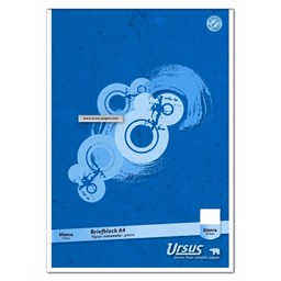 Bild von Ursus Basic Briefblock - A4, 50 Blatt, 70 g/qm, blanko