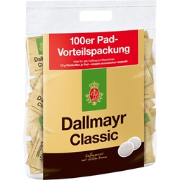 Zeige Details für Dallmayr Kaffeepad Classic 145000000 100 St./Pack. Bild von Dallmayr Kaffeepad Classic 145000000 100 St./Pack.