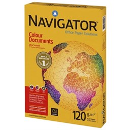 Bild von Navigator Colour Documents - A4, 120 g/qm, weiß, 250 Blatt