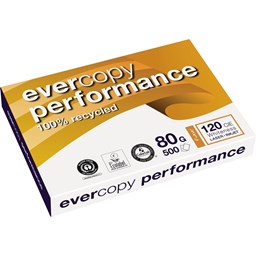 Bild von Evercopy Kopierpapier Performance 50069C A3 80g 500Blatt