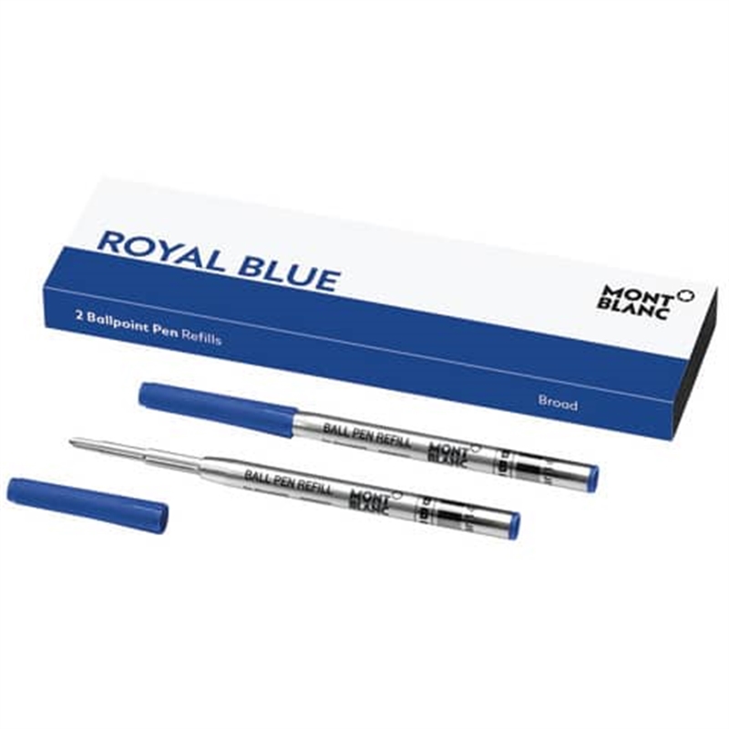 Bild von Montblanc Kugelschreibermine Farbe: blau (royalblau) Strichstärke: B (2 Stück)