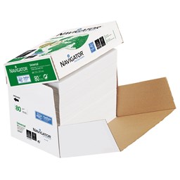 Zeige Details für Navigator Kopierpapier 82470A80S DIN A4 80g hf ws 2.500 Bl./Pack. Bild von Navigator Kopierpapier 82470A80S DIN A4 80g hf ws 2.500 Bl./Pack.