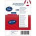 Bild von ACROPAQ LABELS - 100 A4 x 1 label = 100 selbstklebende weiße Etiketten 210x297mm