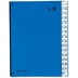 Bild von Pagna® Pultordner Color-Einband - Tabe 1 - 31, 32 Fächer, blau