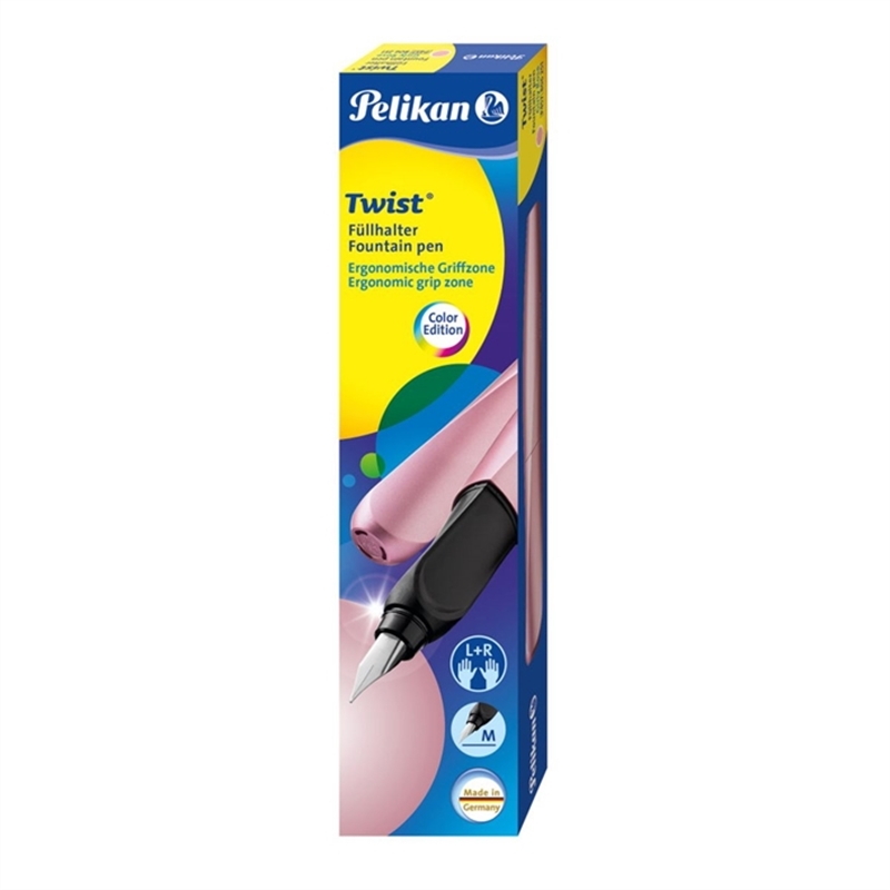 Bild von Pelikan® Schulfüller Twist® - Feder-M, Girly Rose