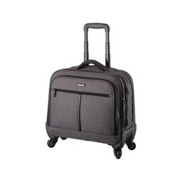 Zeige Details für Business Laptop Trolley PHOENIX - grau Bild von Business Laptop Trolley PHOENIX - grau
