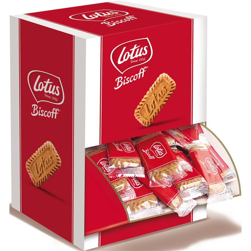 Bild von Lotus Gebäck Biscoff 18639 Spender 150 St./Pack.