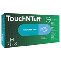 Zeige Details für Chemikalienschutzhandschuhe TouchNTuff 92-670, Nitril, Gr. 6,5-7, blau, 100 Stück Bild von Chemikalienschutzhandschuhe TouchNTuff 92-670, Nitril, Gr. 6,5-7, blau, 100 Stück