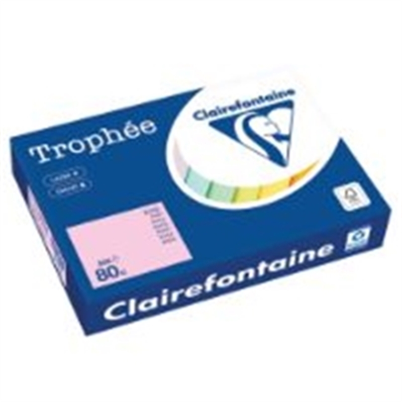 Bild von Farbpapier - Trophee - 1973 - A4 - 80 g/m² - matt  - pink - 500 Blatt