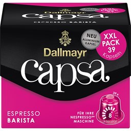 Zeige Details für Dallmayr Kaffeekapsel capsa Barista XXL 101039000 39 St./Pack. Bild von Dallmayr Kaffeekapsel capsa Barista XXL 101039000 39 St./Pack.