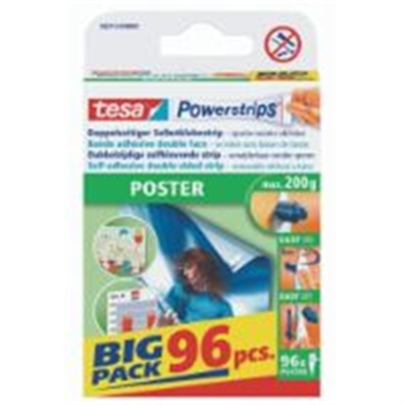 Bild von Tesa 58213 Powerstrip Poster, 96 Stück