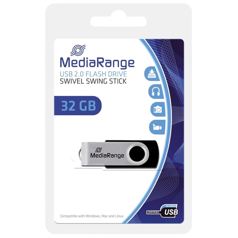 Bild von MediaRange USB Speicherstick 2.0 - 32 GB