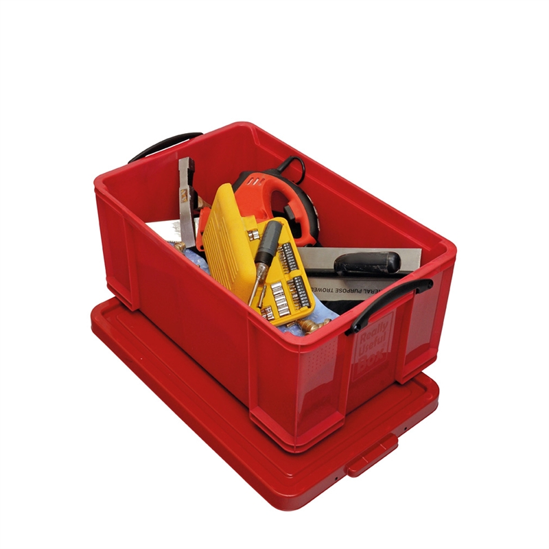 Bild von Really Useful Box Aufbewahrungsbox 64R 44x31x71cm 64l rot