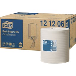 Zeige Details für Tork Handtuchrolle M2 121206 160mx20cm 2lagig ws 6 Rl./Pack Bild von Tork Handtuchrolle M2 121206 160mx20cm 2lagig ws 6 Rl./Pack
