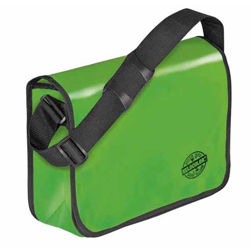 Bild von Veloflex® VELOCOLOR® Umhängetasche - 375 x 315 x 110 mm, LKW-Plane, hellgrün