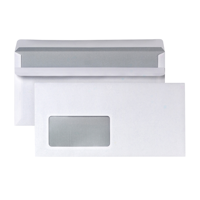 Bild von Briefumschlag DIN lang mF sk ws 1.000 St./Pack.