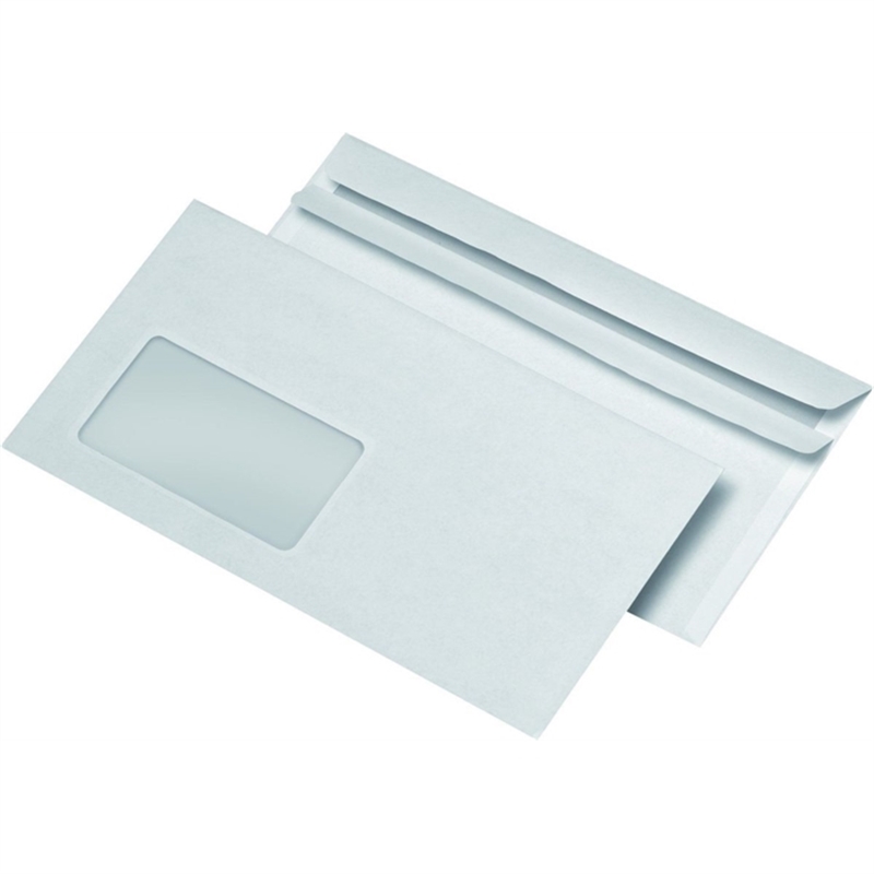 Bild von Elepa - rössler kuvert Briefumschläge DIN lang (220x110 mm), mit Fenster, selbstklebend (1.000 Stück)