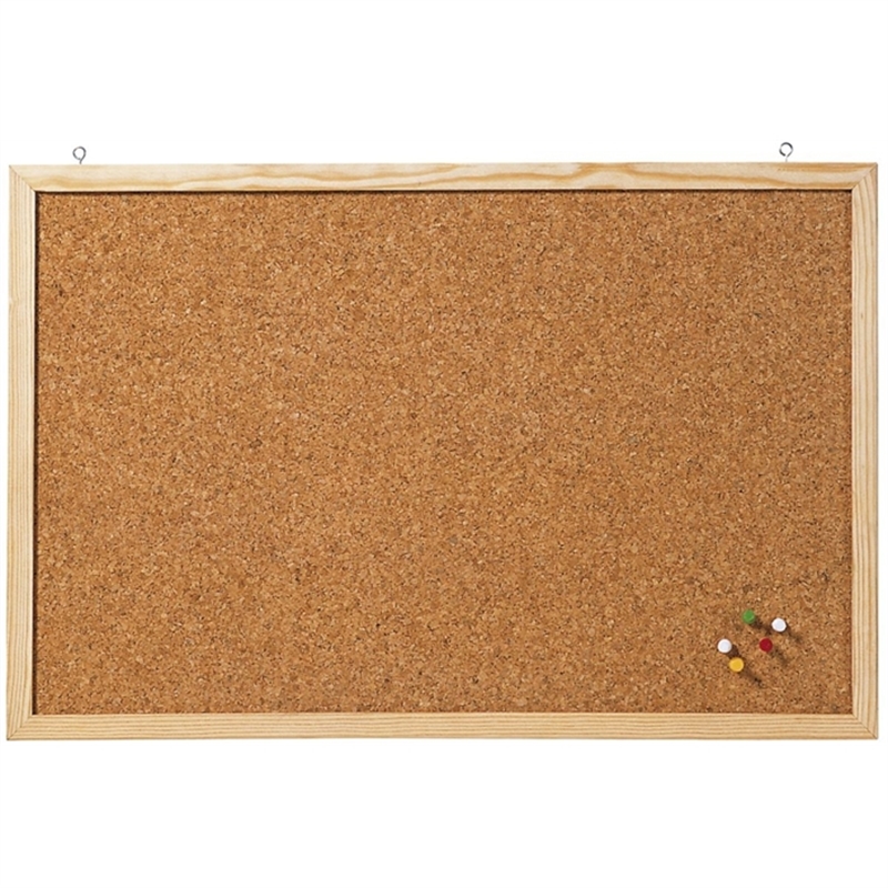 Bild von Franken Korktafel Memoboard, 40 x 60 cm, braun